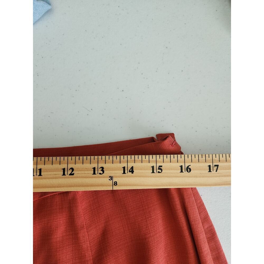 Tommy Bahama womens silk blend pants sz 10 coral ankle resort vacation Career - Picture 8 of 10